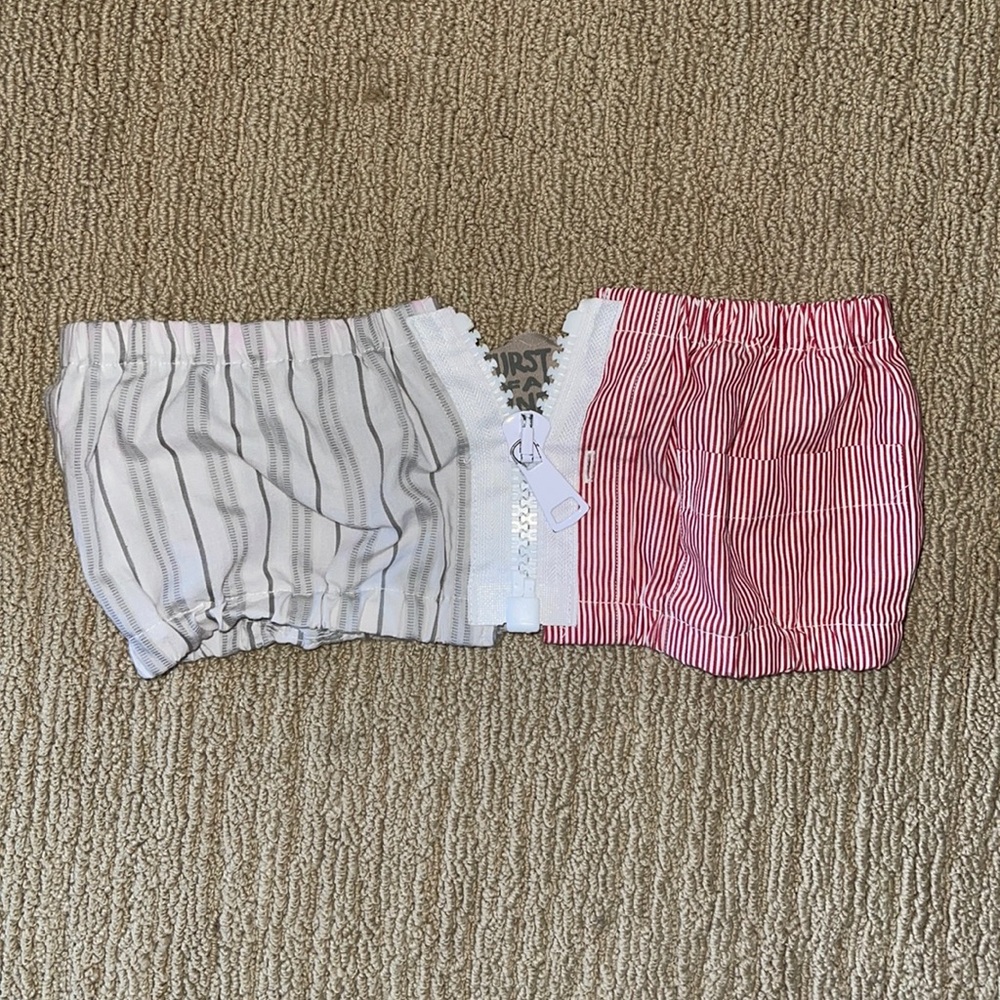 FURST OF A KIND strapless top